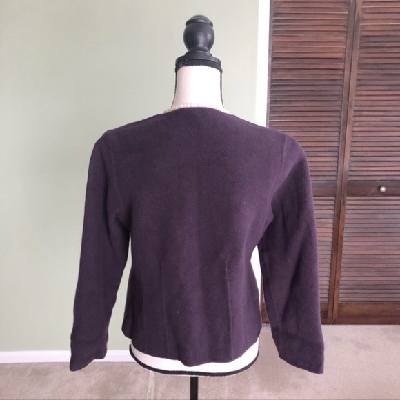 Eileen Fisher Purple Sweater - Picture 2 of 5